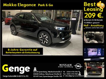 Opel Leasingangebot: Opel Mokka-e Elegance, Park & Go Paket, Winter-Paket,