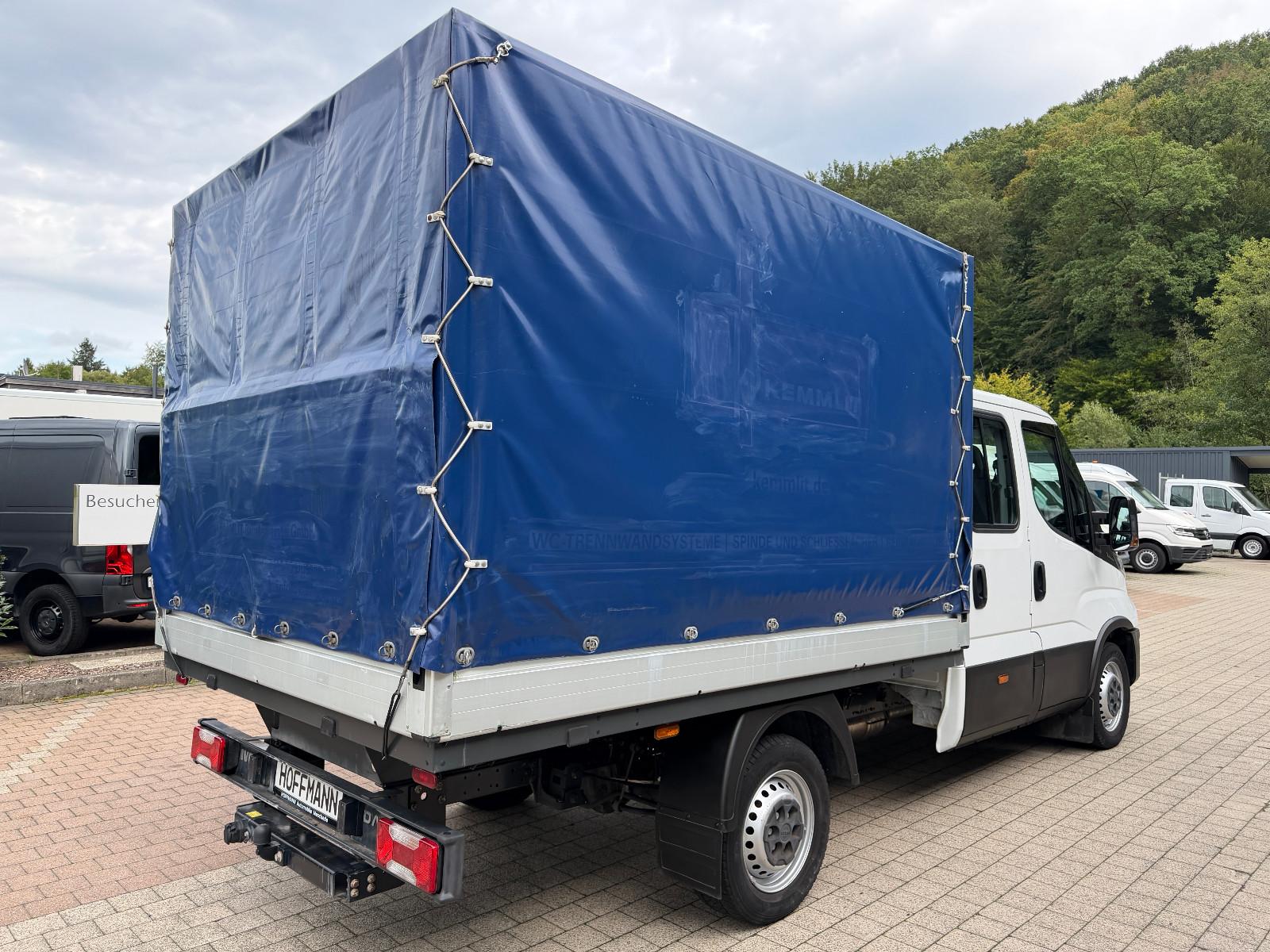 Iveco Daily 35S14 DOKA Pritsche Plane *AHK3,5t*
