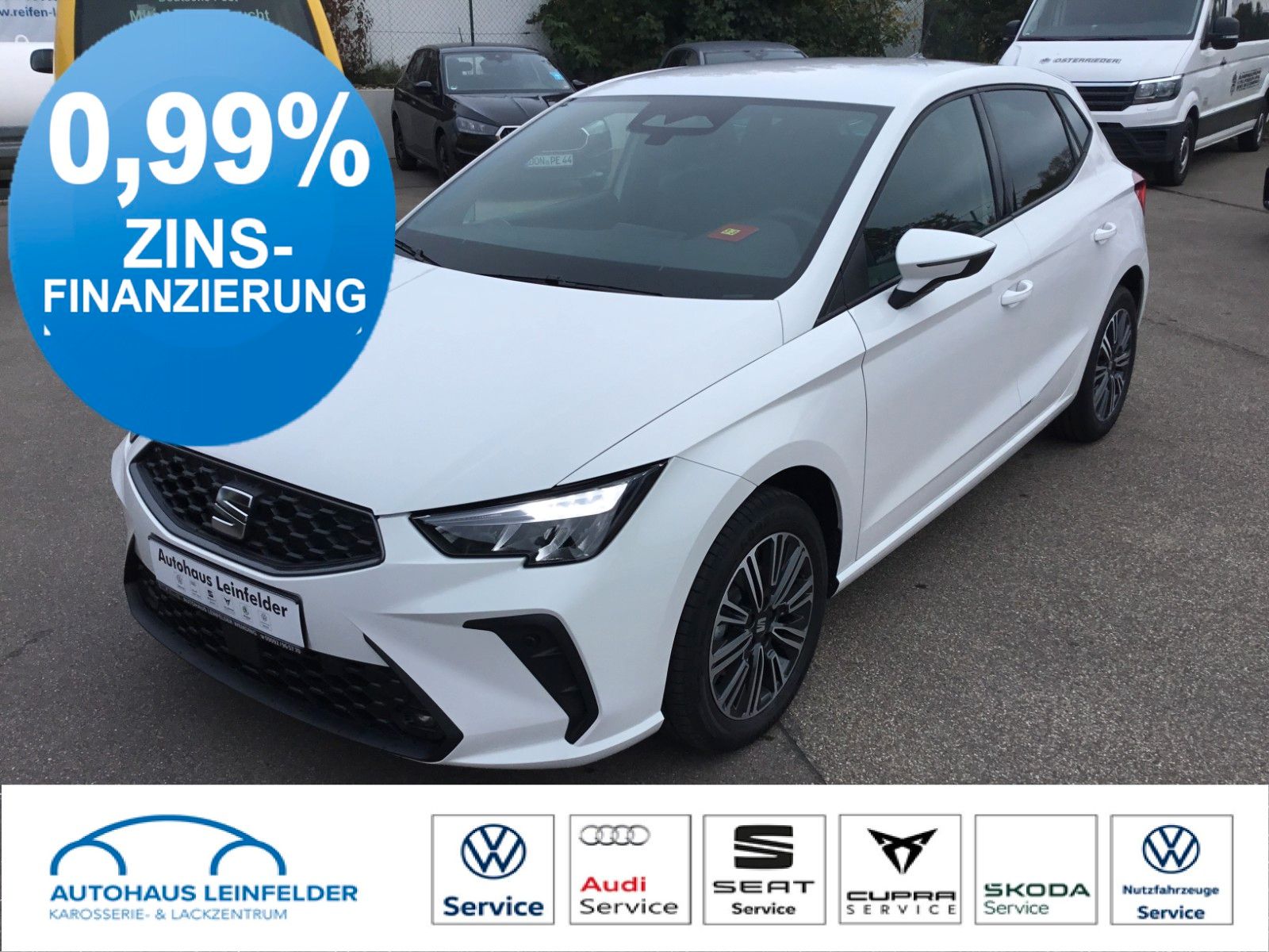 Fahrzeugabbildung SEAT Ibiza 1.0TSI Style DSG+ACC+16"+Navi+LED+FullLink