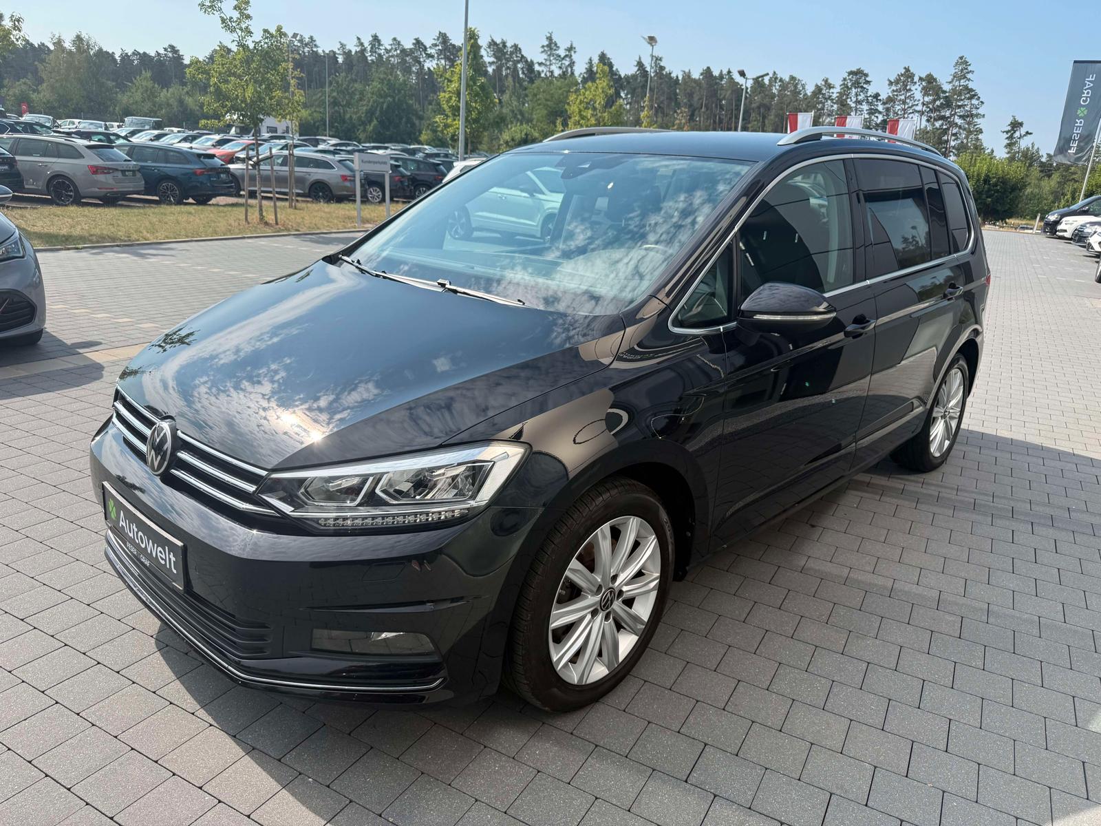 Volkswagen Touran 2.0 TDI High STHZ LED 7 SITZ AHK KAM ACC, миниатюра 2