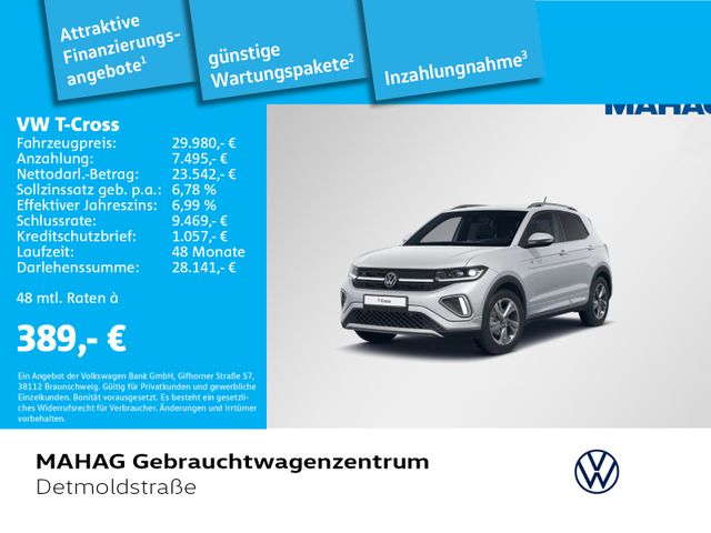 Volkswagen T-Cross 1.5 TSI R-Line Navi MatrixLED AHK DSG