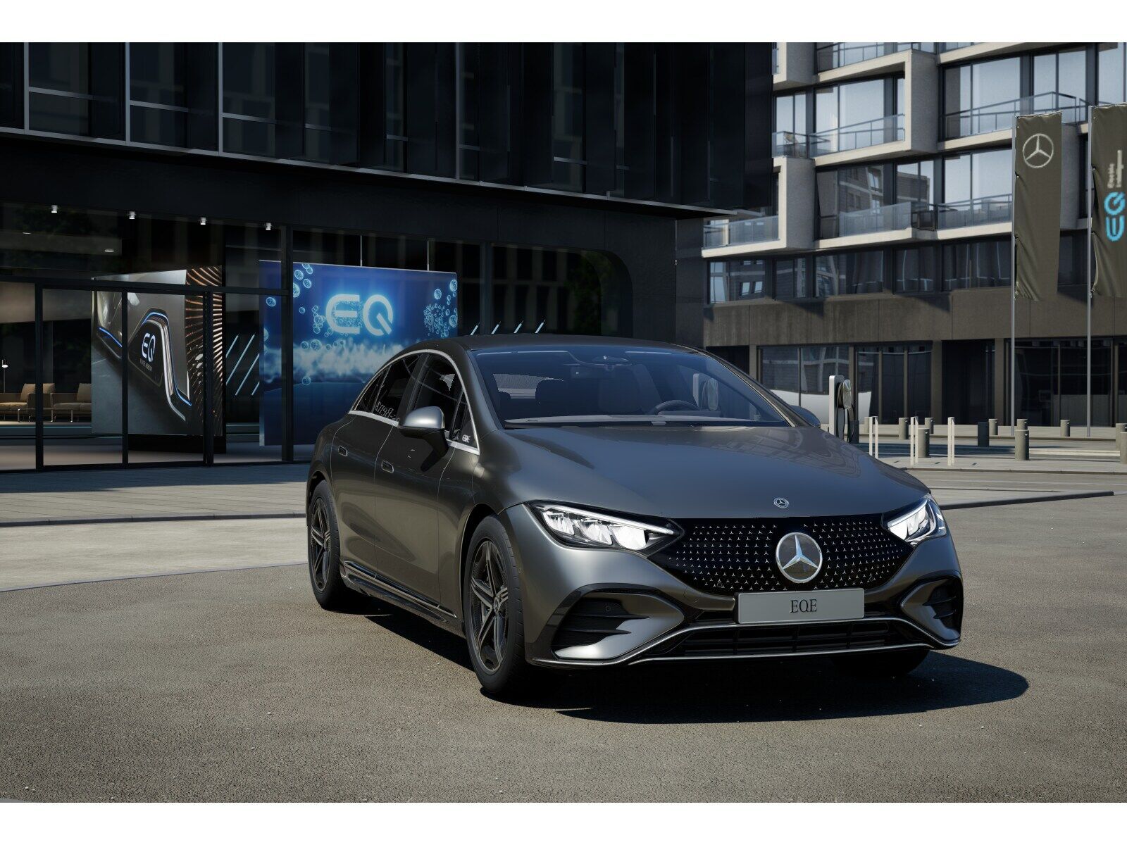 Mercedes-Benz EQE 350 AMG KAMERA LED MEMORY AMBIENTE DISTRONIC foto 5
