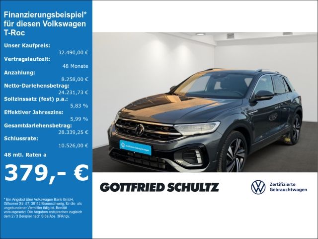 Volkswagen T-Roc R-LINE TSI DSG CONNECT SITZHZG LED KAMERA