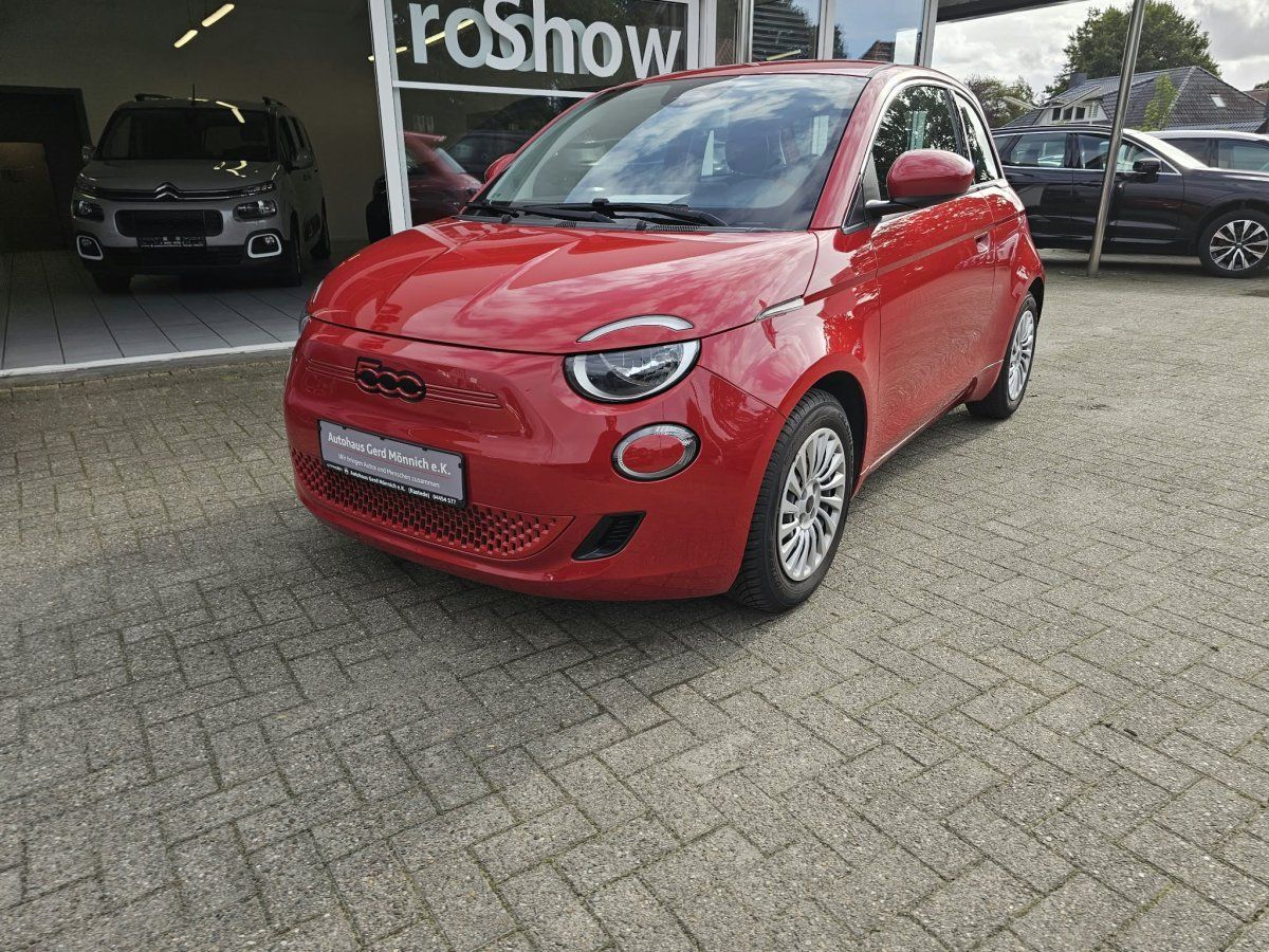 Fiat 500e LimS3 23,8 kWh Red SHZ Navi Temp. Spurhalte