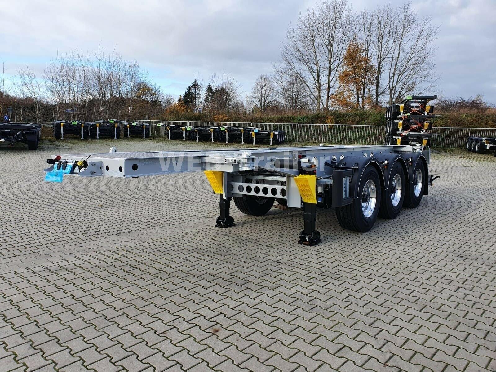 Web-Trailer COS-24  Tankcontainer-Chassis QSTE 690
