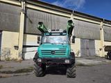 Unimog U5000 4x4 Chassis, Standklima, 4374/45 - Unimog Pritsche