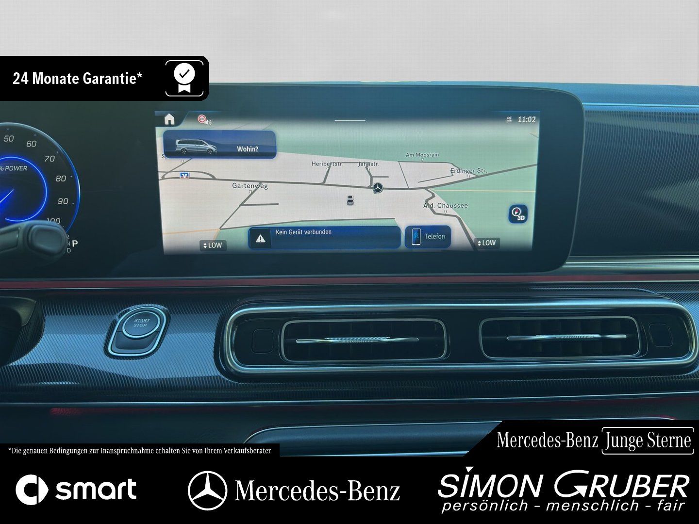 Fahrzeugabbildung Mercedes-Benz EQV 300 Lang Leder Multibeam Distr. Service inkl