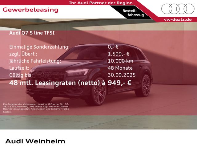 Audi Q7 Audi Q7 SUV S-Line business TFSI e quattro