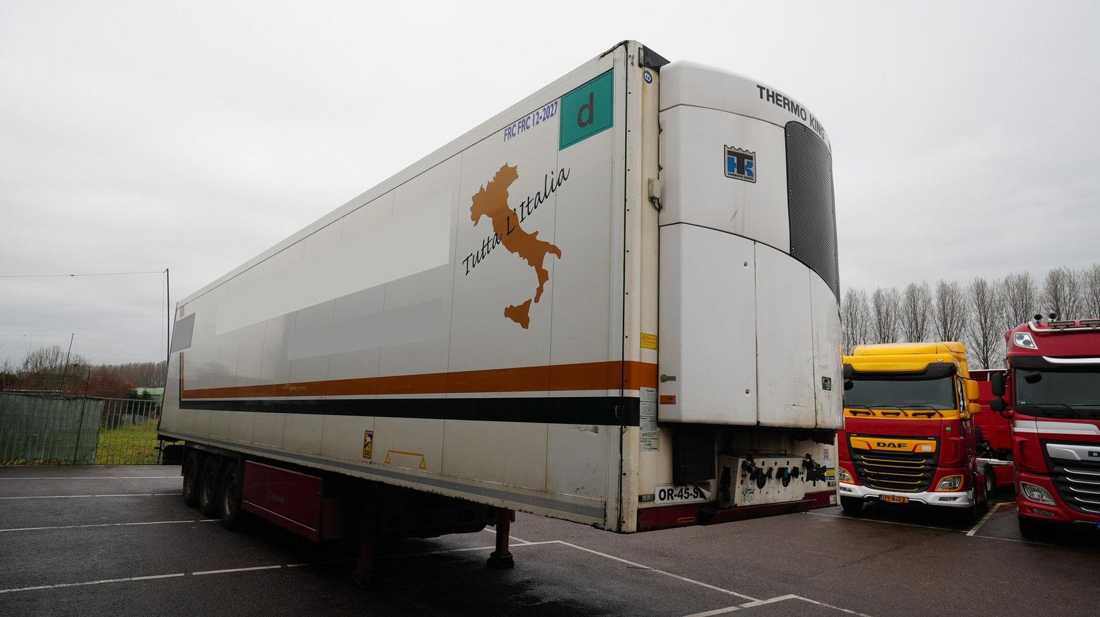 Krone 3 Axle frigo trailer with THERMO KING SLXi Spect