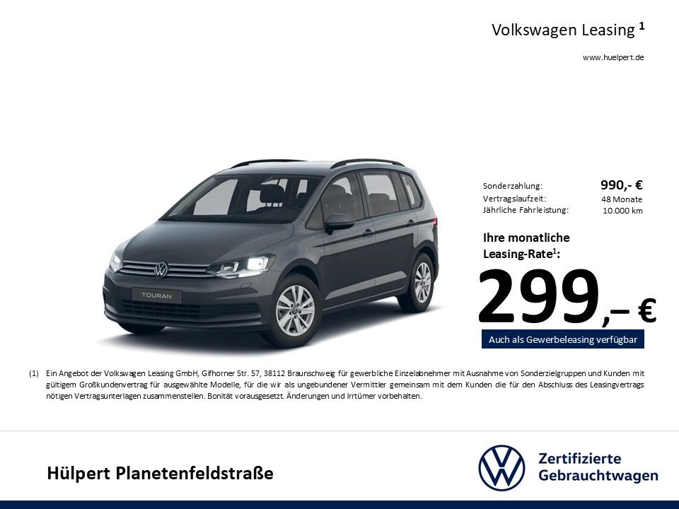 Volkswagen Touran 1.5 COMFORTLINE 7SITZE CAM ACC ALU SITZHZ foto 3