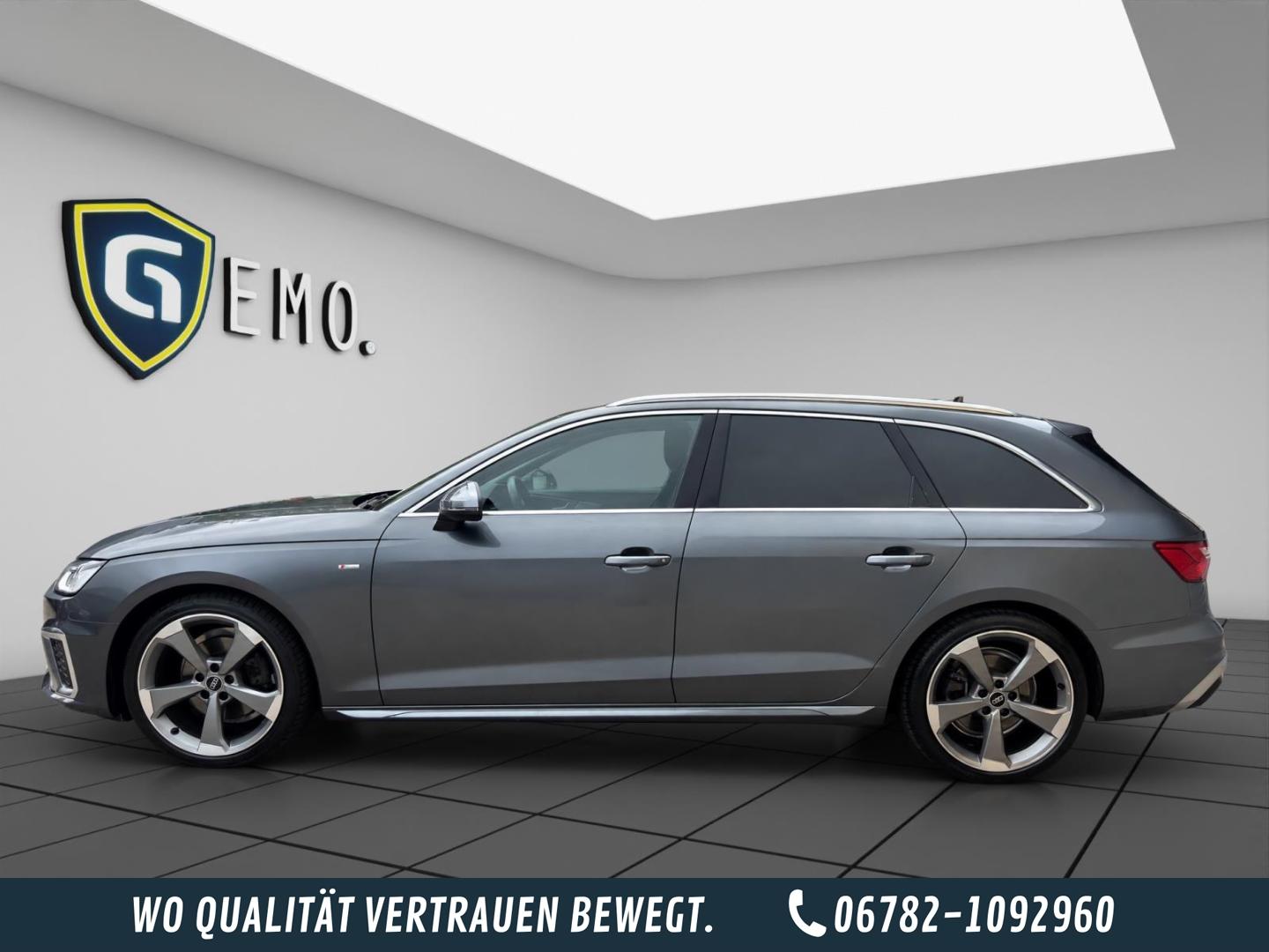 Audi A4 Avant 35 TDI S line El. Panodach Navi Sounds., миниатюра 5