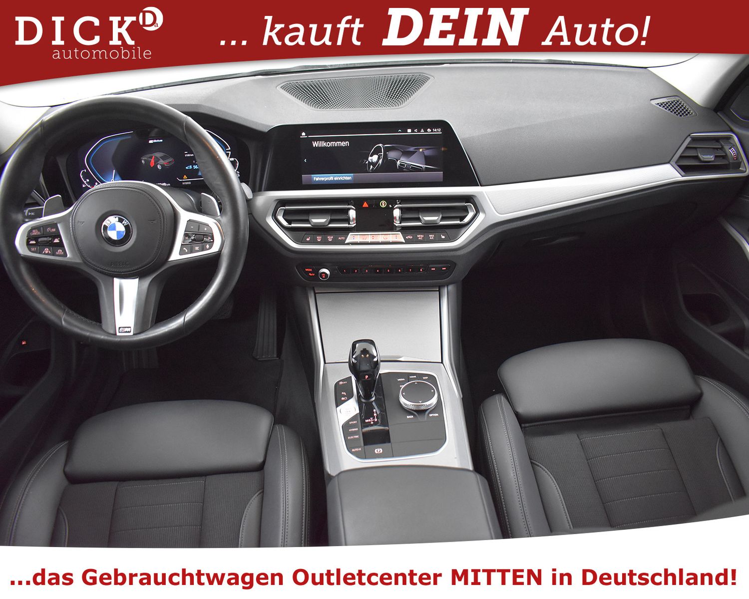 BMW 330e Sport Line LEDER+VIRTU+PROF+LED+SHZ++ACC+MF - Image 8