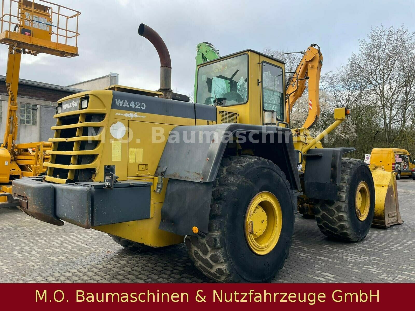 Fahrzeugabbildung Komatsu WA 420-3H / AC / ZSA / Waage /