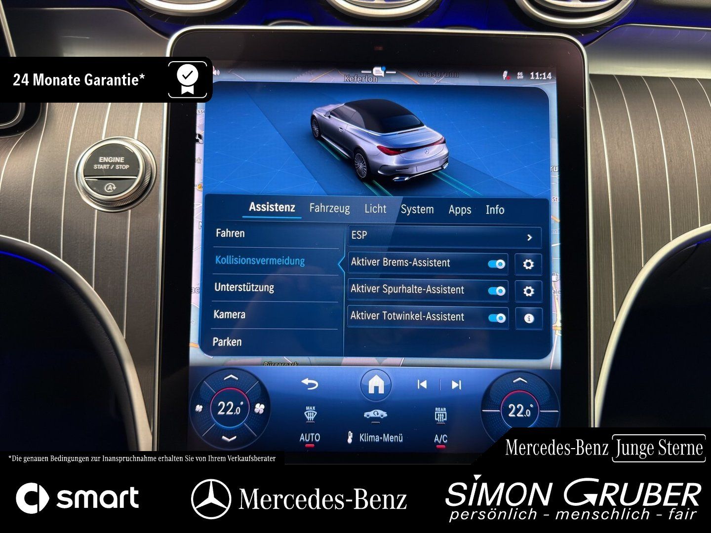 Fahrzeugabbildung Mercedes-Benz CLE 200 Cabrio AMG Burm Digi LRH Guard AHK