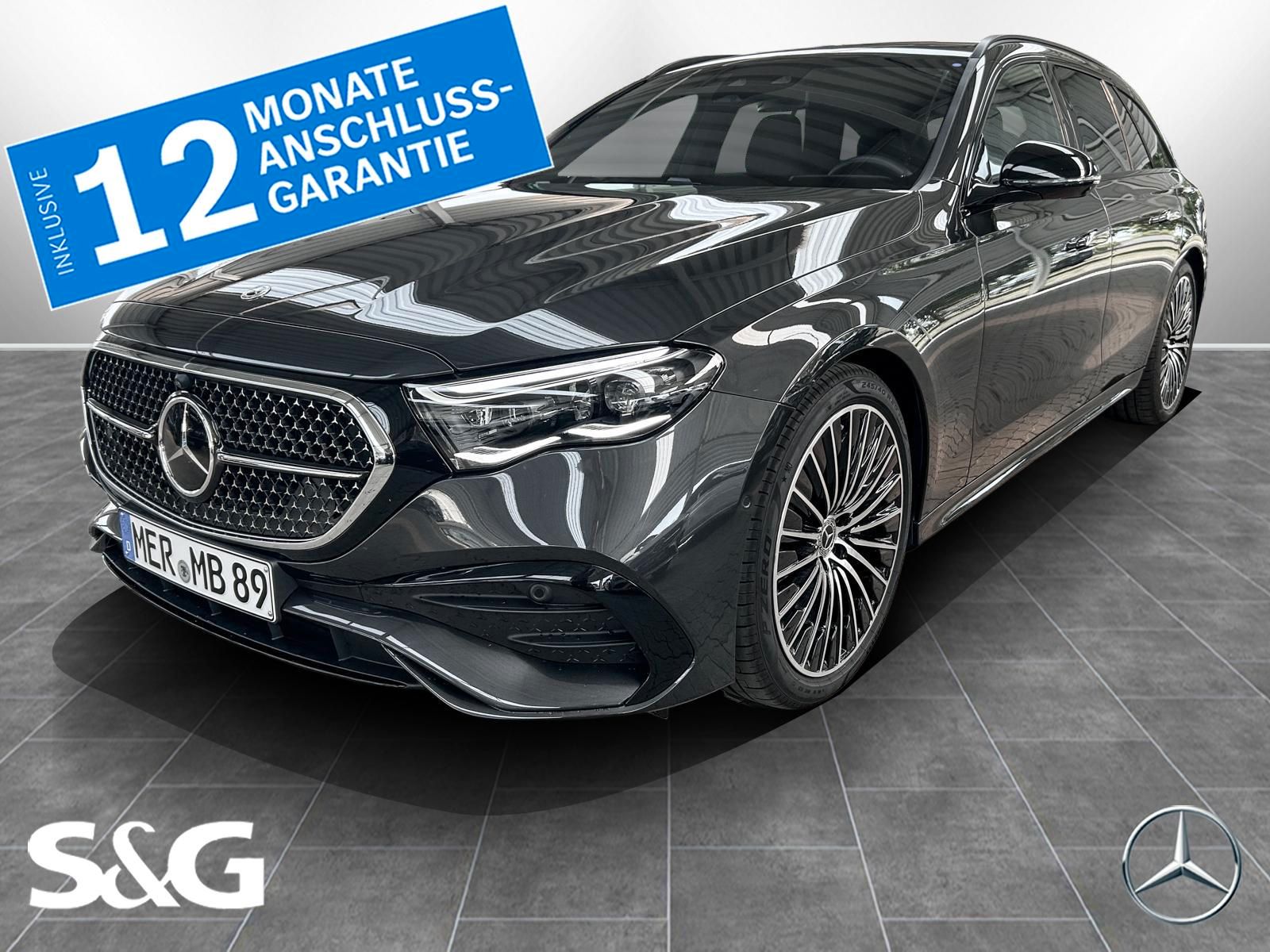 Mercedes-Benz E 220 d T AMG MBUX+360°+DIG-LED+Pano+AHK+Distron