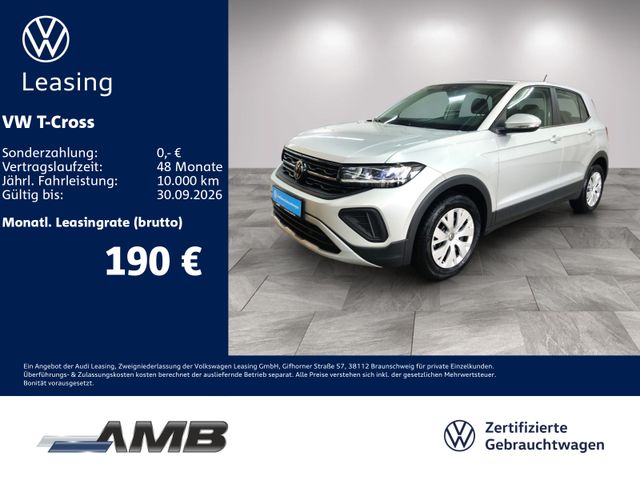 VW T-Cross 1.0 TSI LED/digi.C/Sitzhzg/bis07.2030Gar