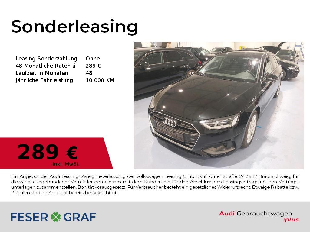A4 Avant 35 TFSI S tronic LED/PDC+/Navi+/SHZ/Car