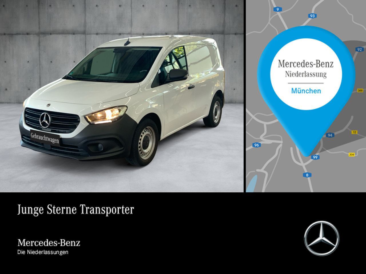 MERCEDES-BENZ Citan 110 KA BASE+WORKER PLUS+Klima+PTS+DAB