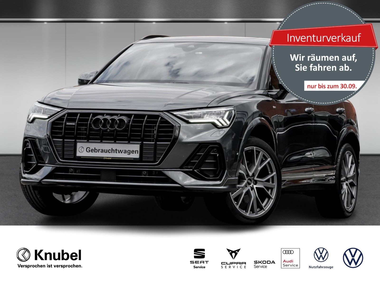 Audi Q3 S line 45 TFSI qu S tronic Nav+ Matrix Pano S