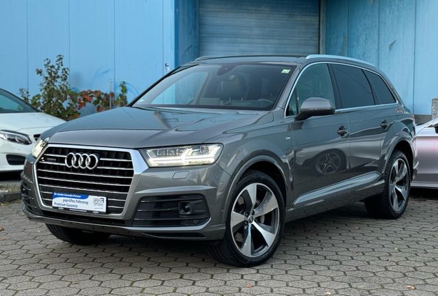 Audi Q7 3.0 TDI Quattro S-LINE*7-SITZER*AHK*MATRIX*F1