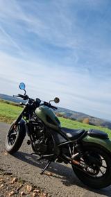 Honda CMX500A Rebel Grün-Facelift (04/22), nur 2.600km - HONDA CHOPPER 600