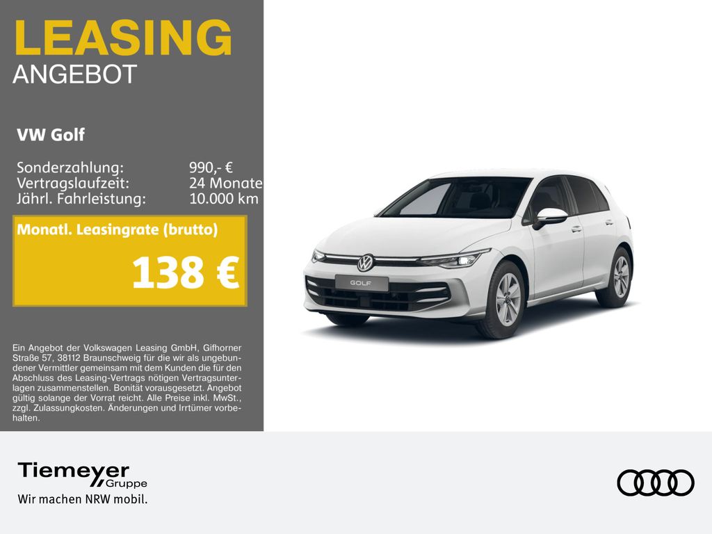 Volkswagen Golf 1.5 TSI LIFE LED+ HuD NAVI KAMERA
