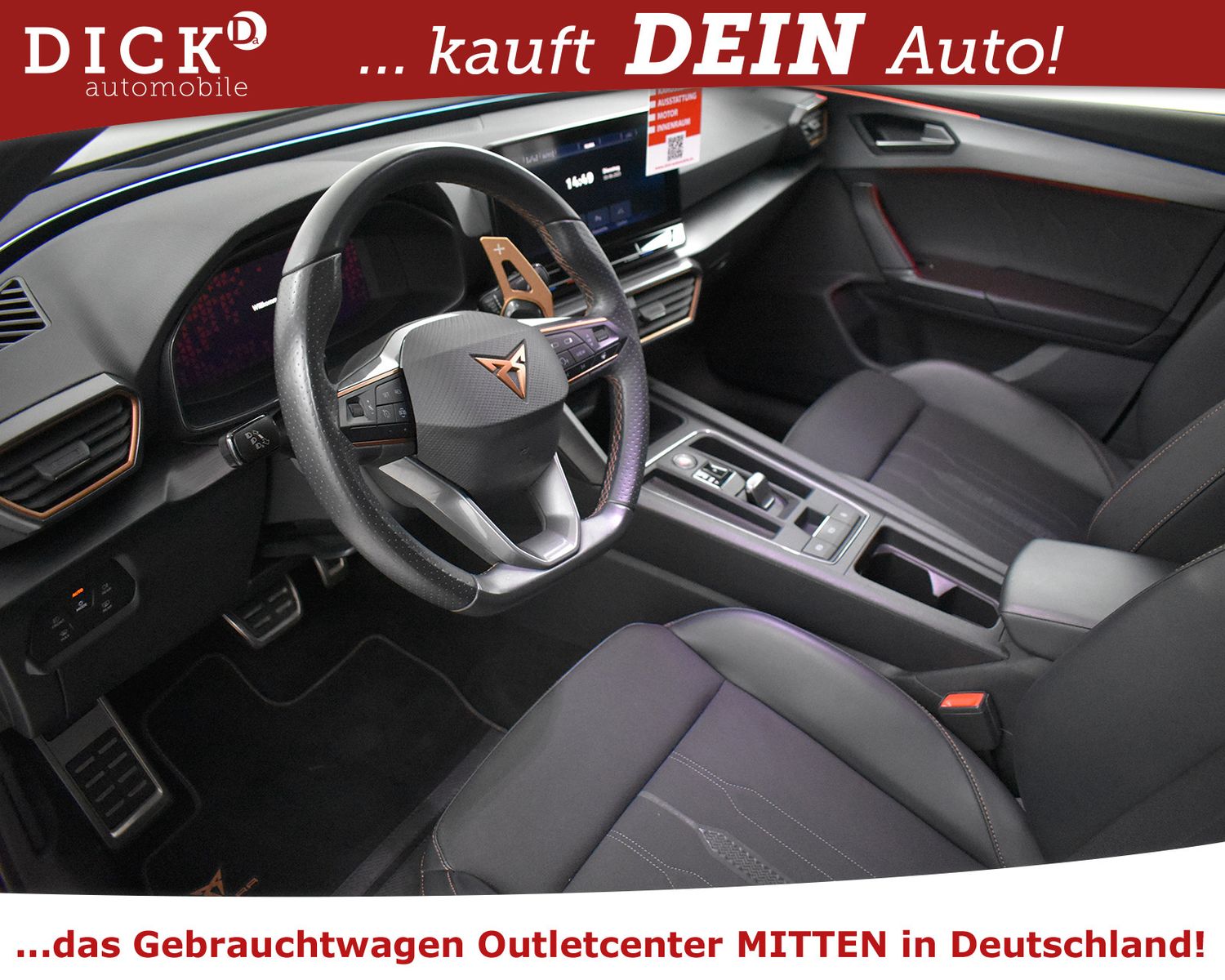 CUPRA Leon 2.0TSI DSG VZ VIRTU+NAVI+SHZ+LED+TEM+DAB+19 - Image 10