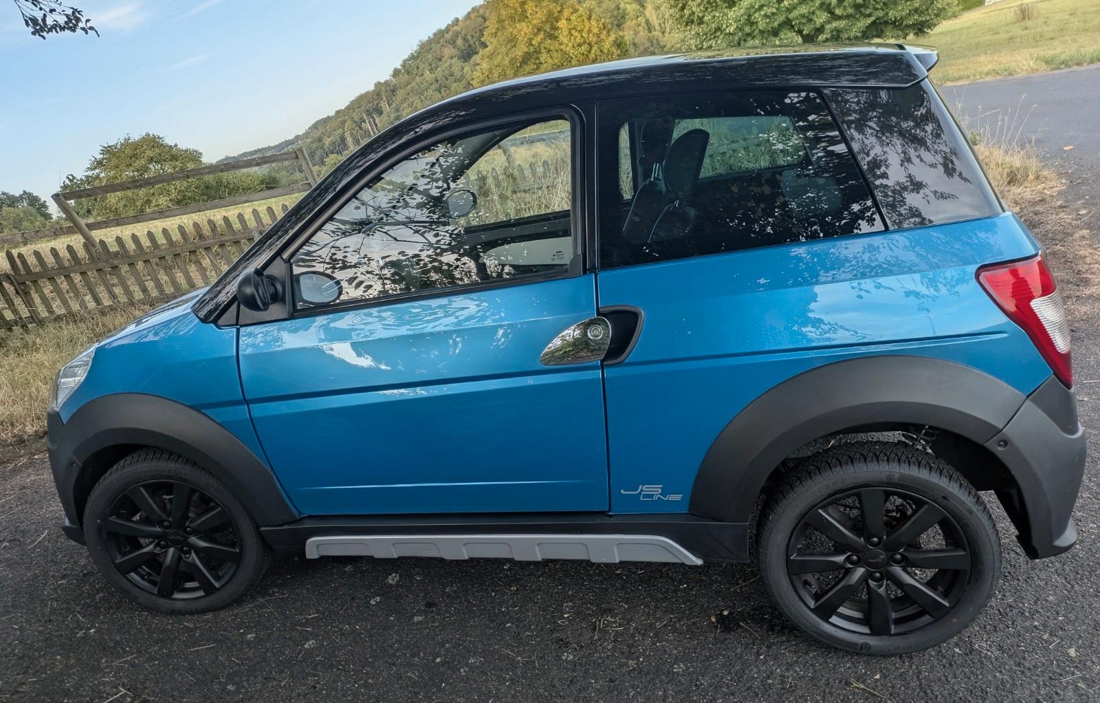 Ligier IXO DCI mit 5,5 PS Dieselmotor gepflegt