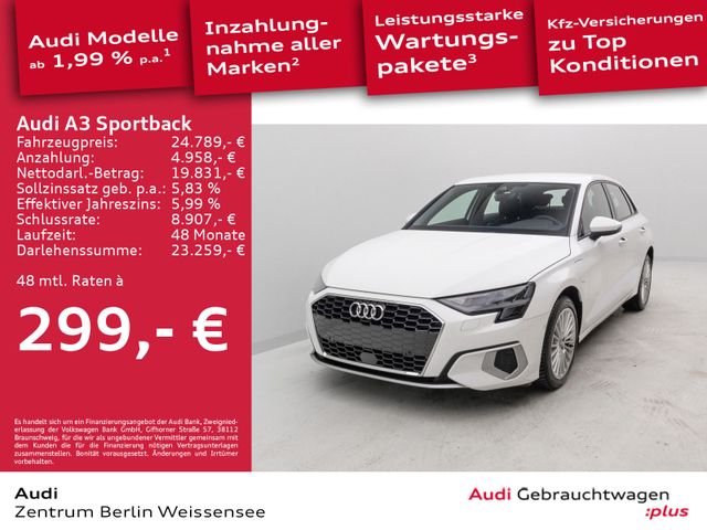 Audi A3 Sportback 40 TFSI e S-TRO*ADVANCED*GANZJAHRES