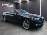 BMW 218i Cabrio Luxury Line LED Navi Tempomat Sitzhe - BMW Gebrauchtwagen in Halle