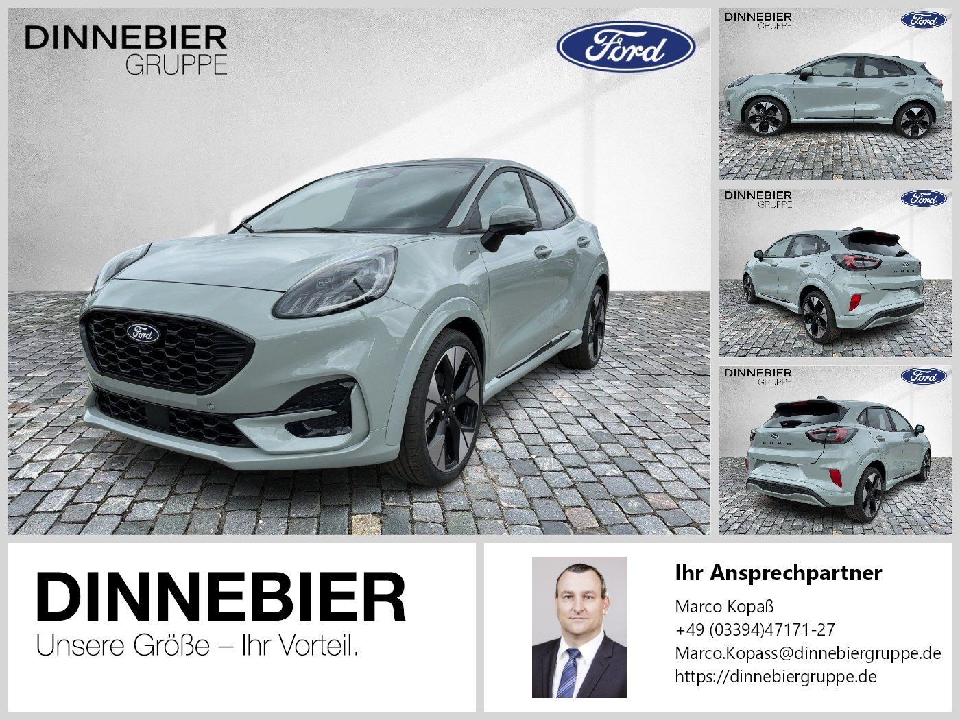 Ford Puma ST-Line X LED+Glasdach+AHK+360°Kamera