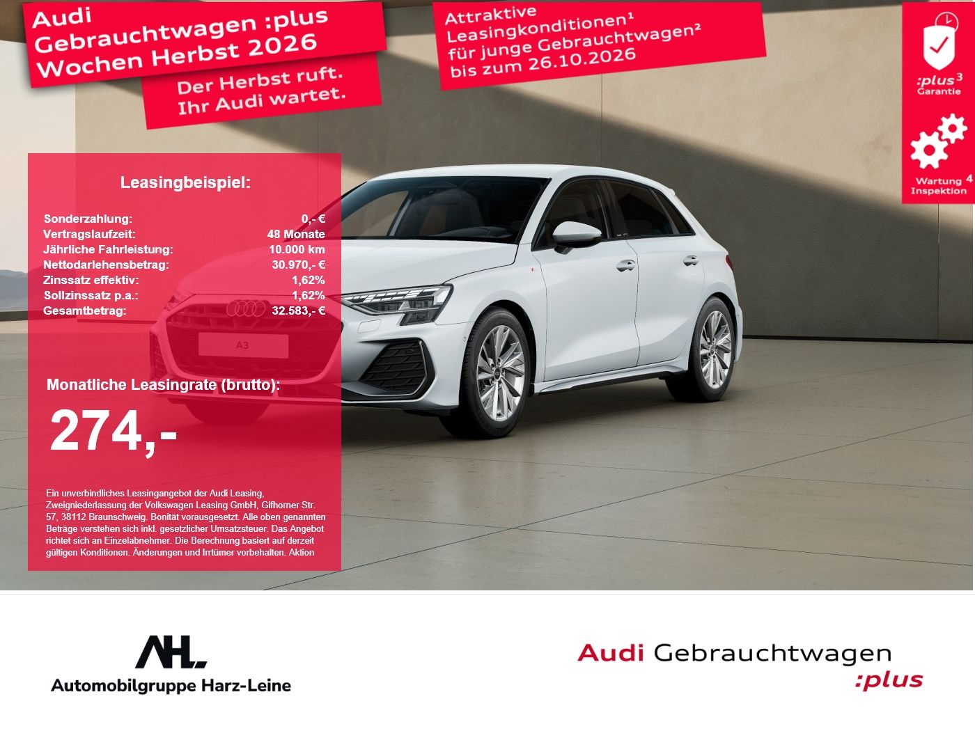 Audi A3 Sportback 35 TFSI S line S-tronic LED Navi AC