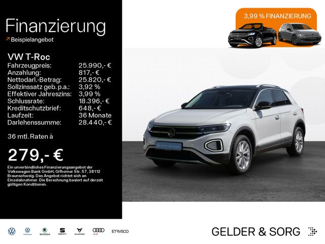 Volkswagen T-Roc 1.0 TSI Pano*RFK*Navi*ACC*AHK*Digital*LED