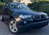 BMW X3 xDrive20d LEDER PANO PDC AHK 2.HAND NAVI TOP - gebrauchte BMW X3 aus dem Jahr 2007