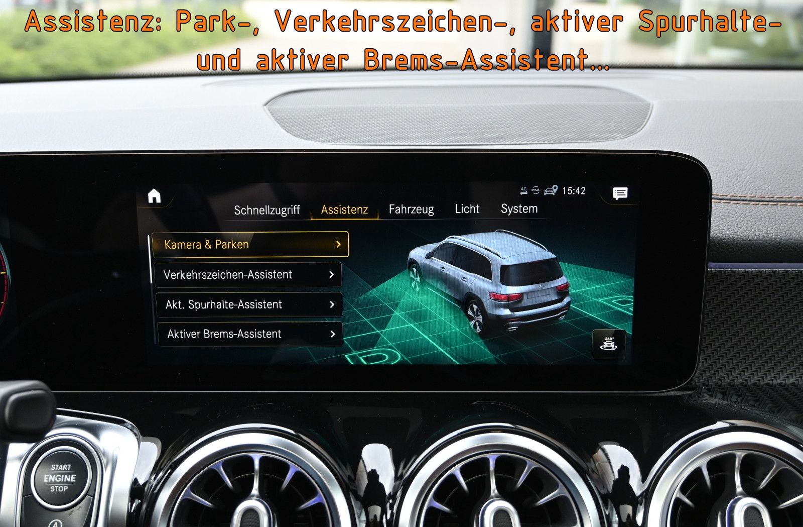 Fahrzeugabbildung Mercedes-Benz GLB 200 d 4Mat. AMG LINE °ACC°AHK°STANDHEIZ°PANO