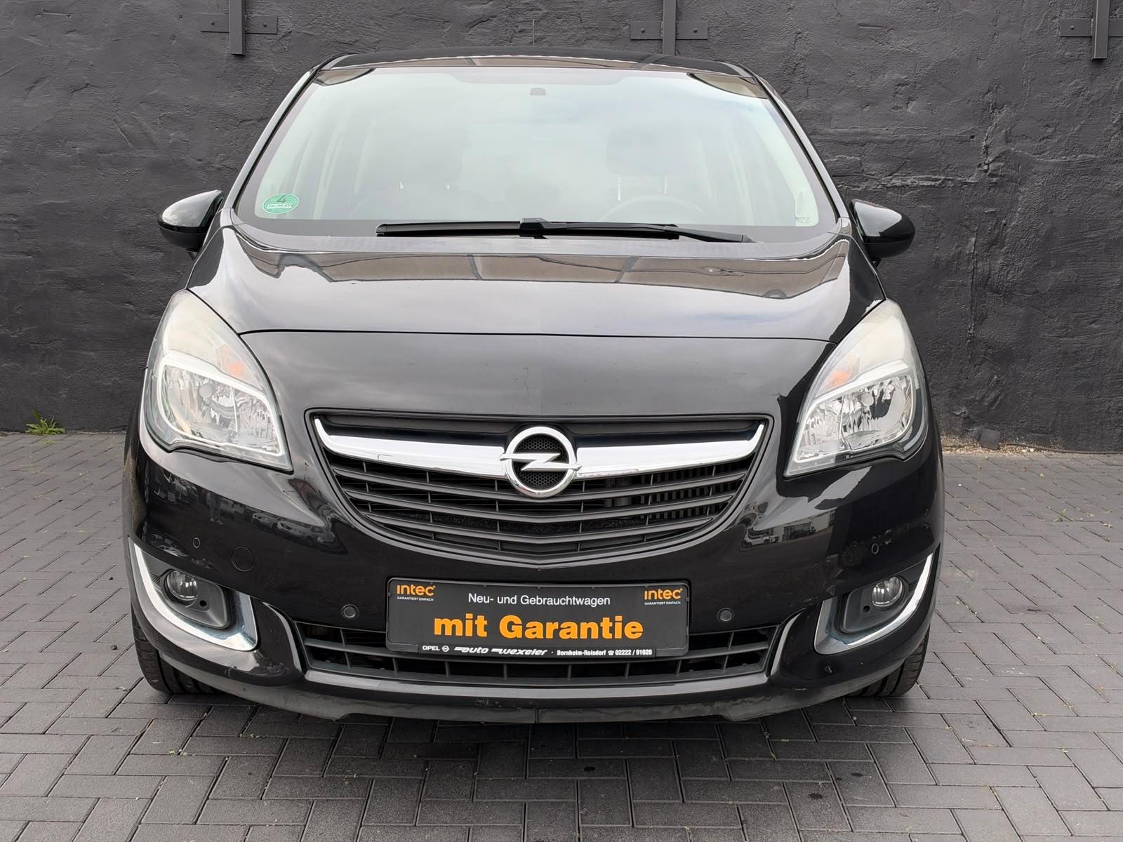 Opel Meriva 2014 — rear view