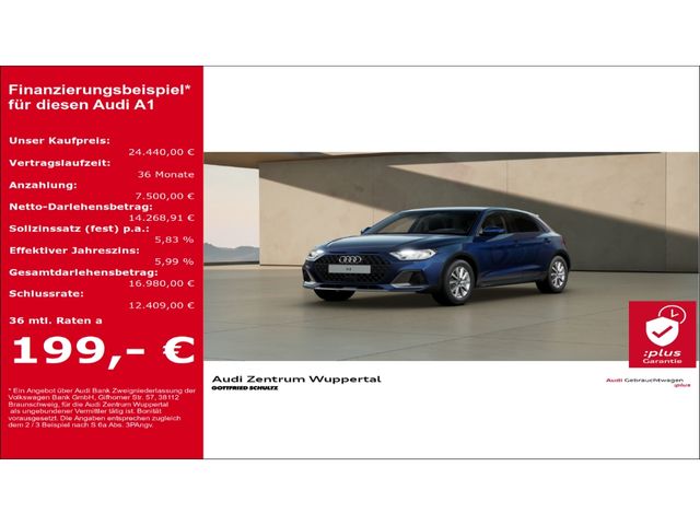 Audi A1 allstreet 30 TFSI DAB SHZ PDC GRA