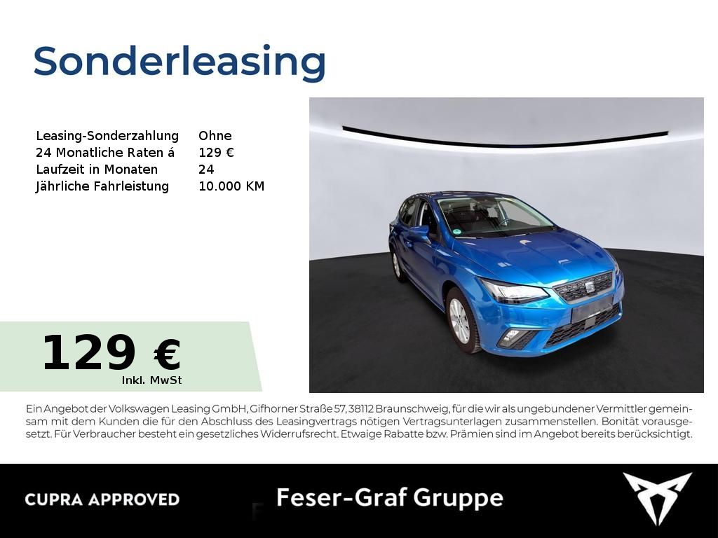 Ibiza Style 1.0 TSI|GJR|RFK|Navi|SHZ