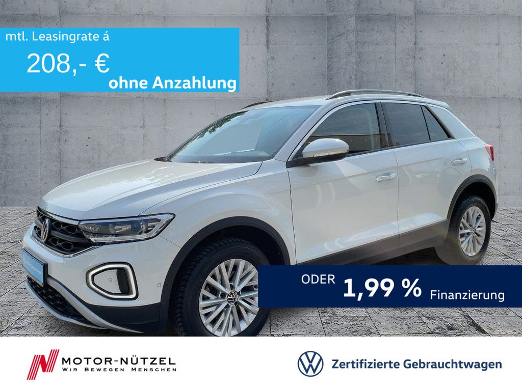 Volkswagen T-Roc 1.0 TSI LIFE LEDplus+NAVI+DAB+SHZ+2xPDC+VC