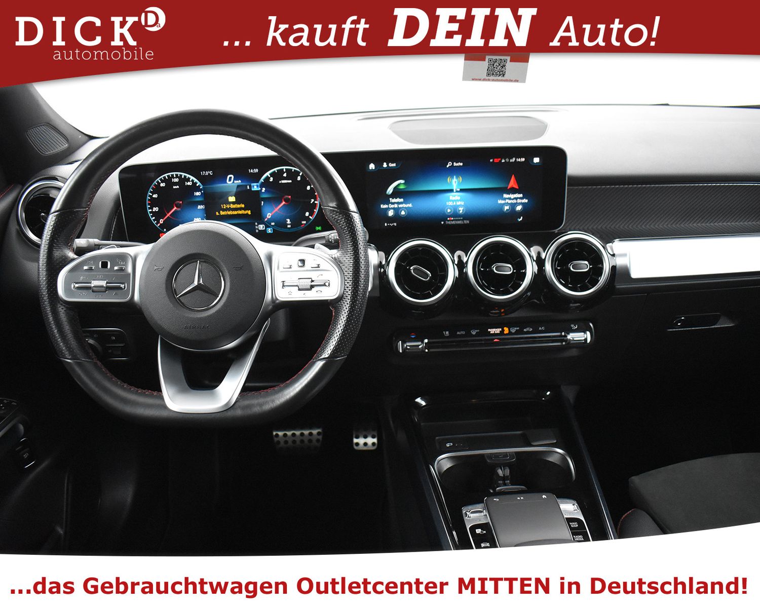 MERCEDES-BENZ GLB250 4M 2X AMG Line WIDES+MULTIB+KAMER+ACC+19" - Image 15