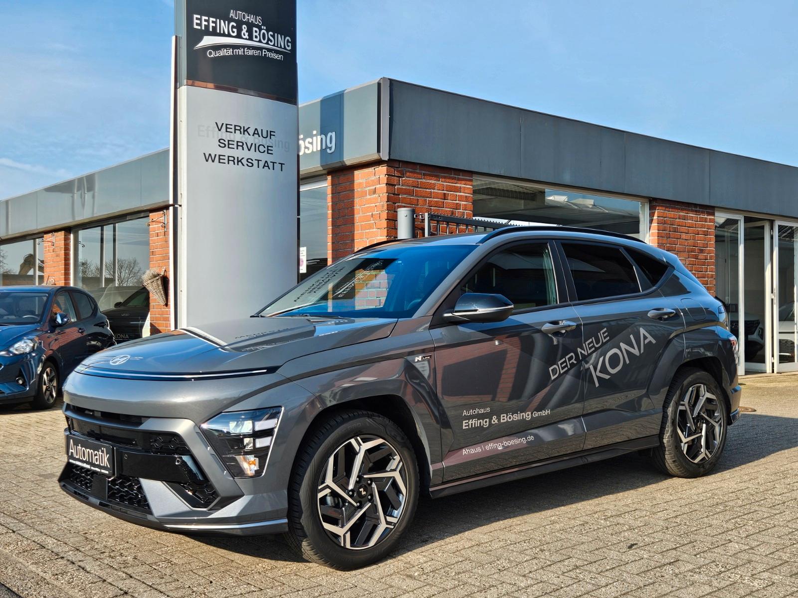 Hyundai KONA SX2 N-Line-DCT-NAV-LED-CAM-PDC-GZJR-ALU-ACC