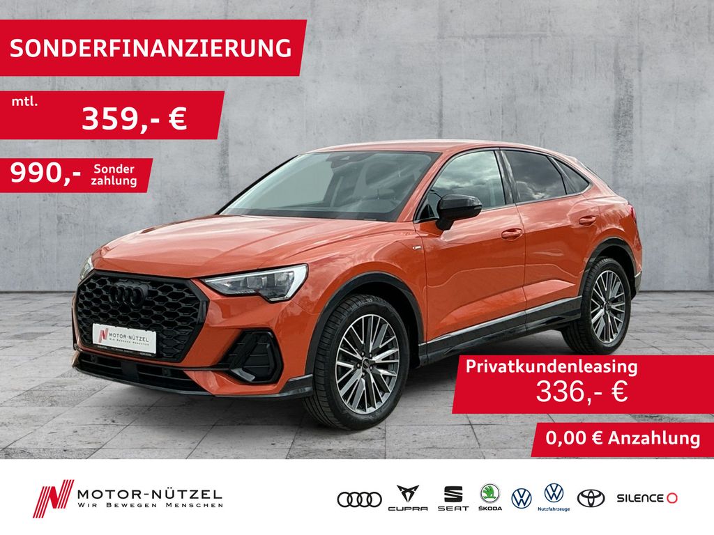 Audi Q3 Sportback 35 TFSI S-TR S-LINE 5JG+LED+NAV+AHK