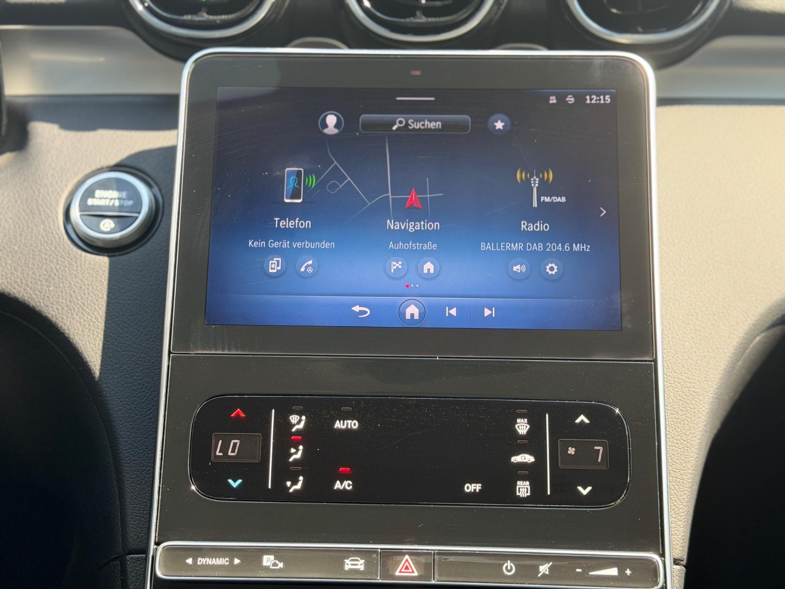 Mercedes-Benz C-Class d T 9G-Tronic Distronic Kamera Spur Tot-Ass, миниатюра 19