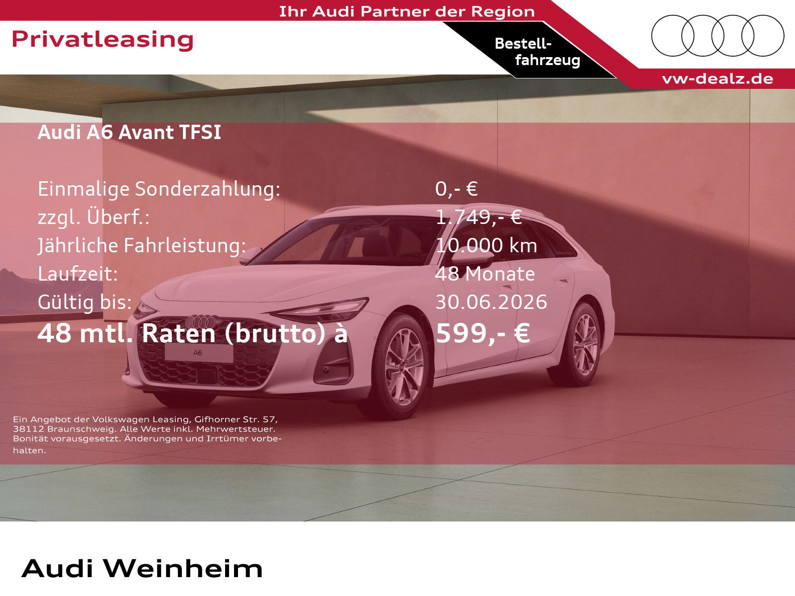 Audi A6 Avant TFSI S tronic Klima PDC NAVI ALU LED