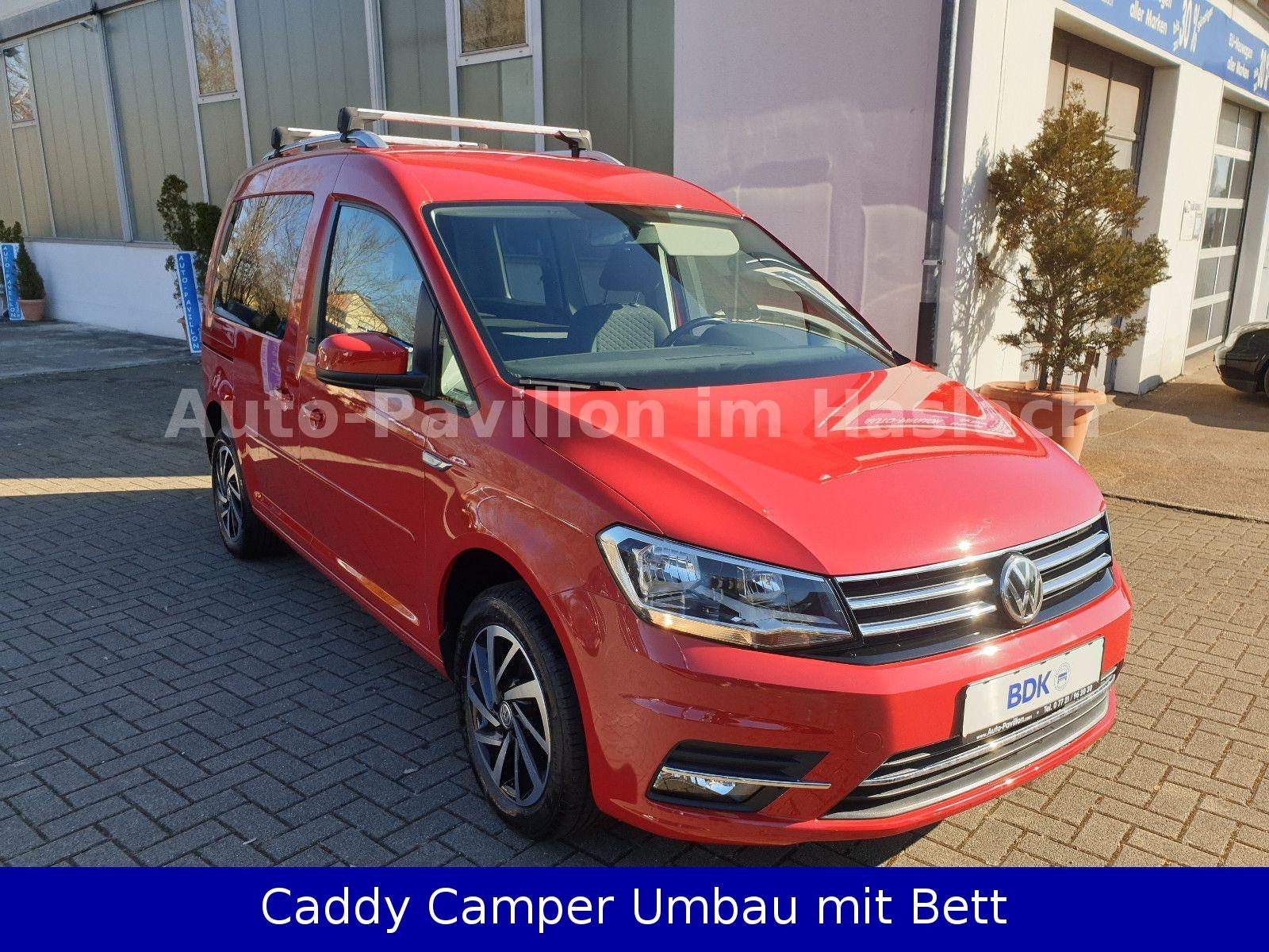 Volkswagen Caddy 1.2 TSI Join Campingbett Dachreling AHK