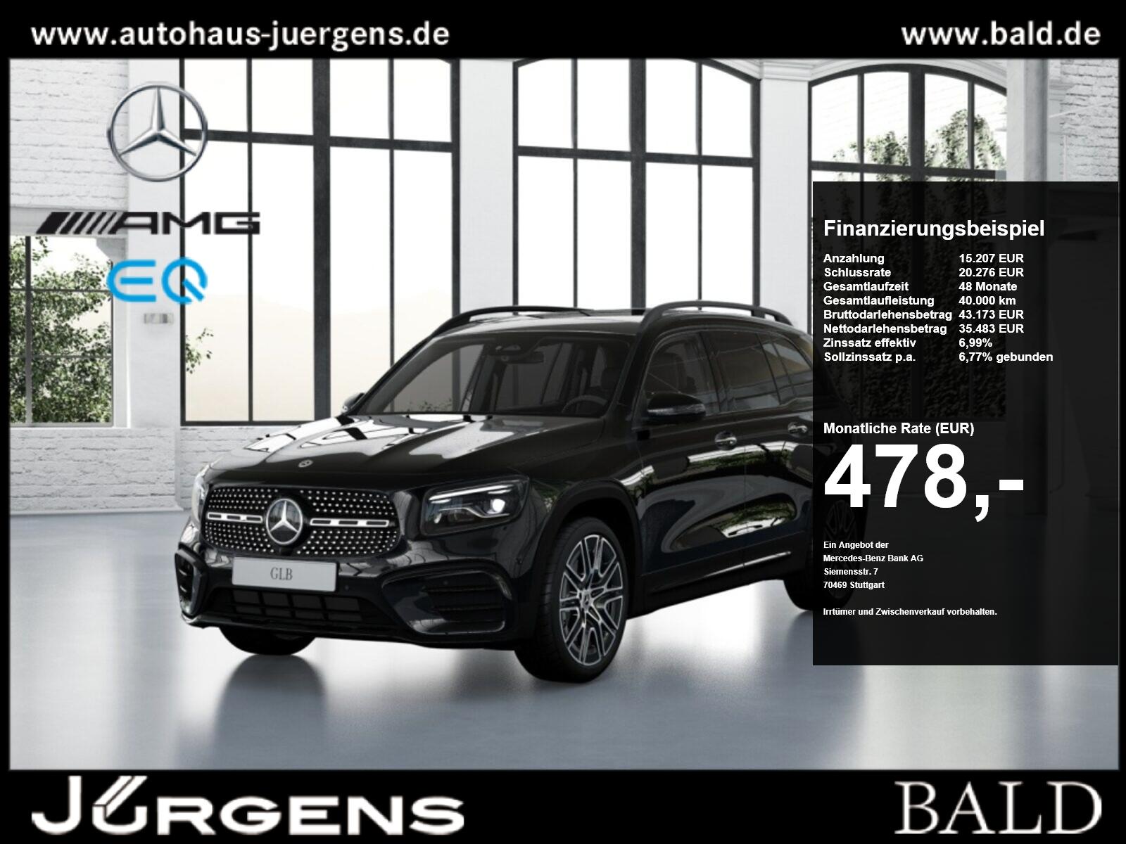 Mercedes-Benz GLB 220 d 4M AMG-Sport/Pano/AHK/360/MBeam/Night