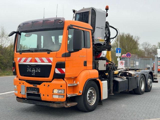 MAN TGS 26.440 6x2-4 BL Abrollkipper / Kran