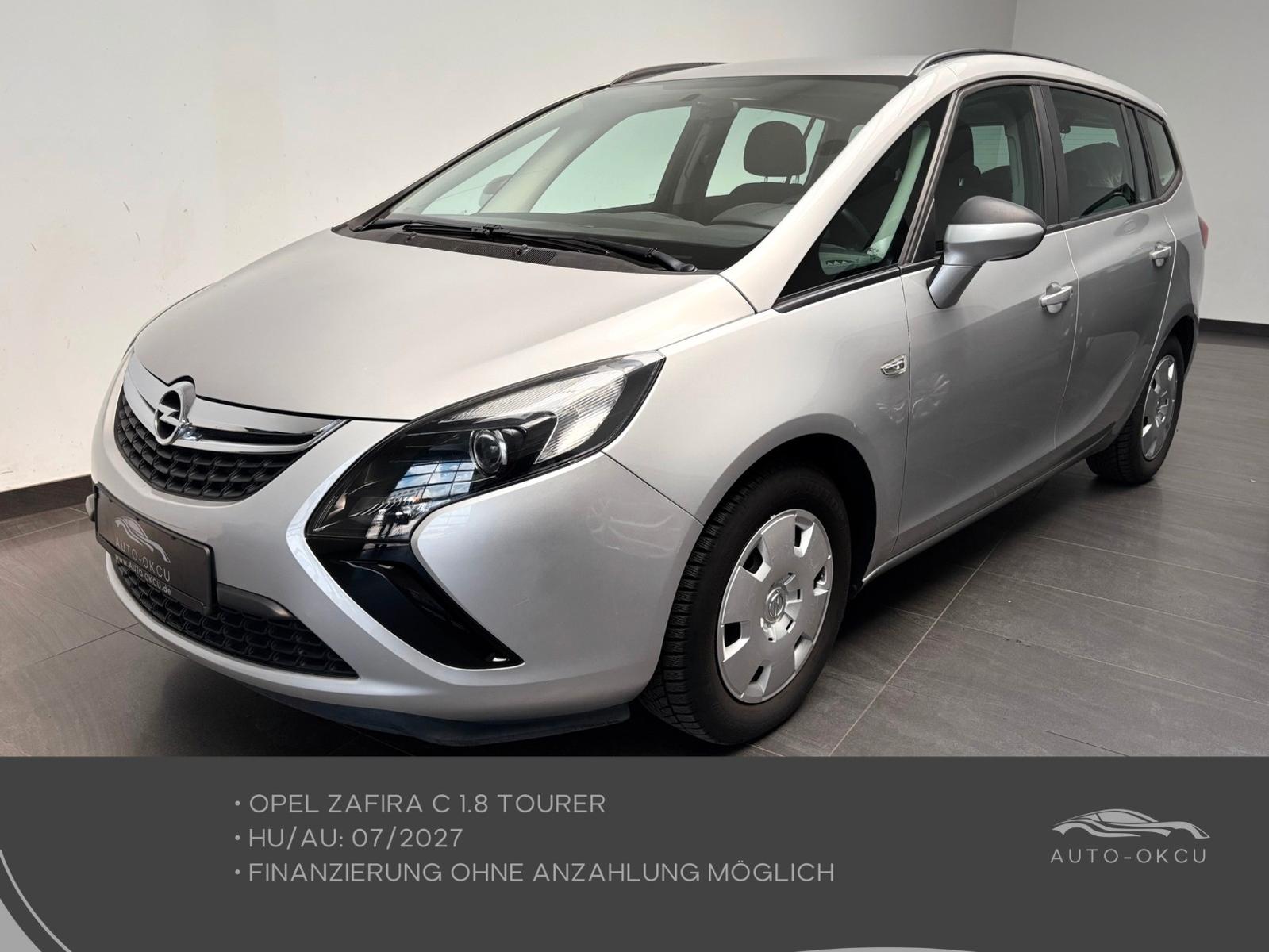 Opel Zafira C 1.8 Tourer KLIMA/AHK/ALU/HU:07/2027
