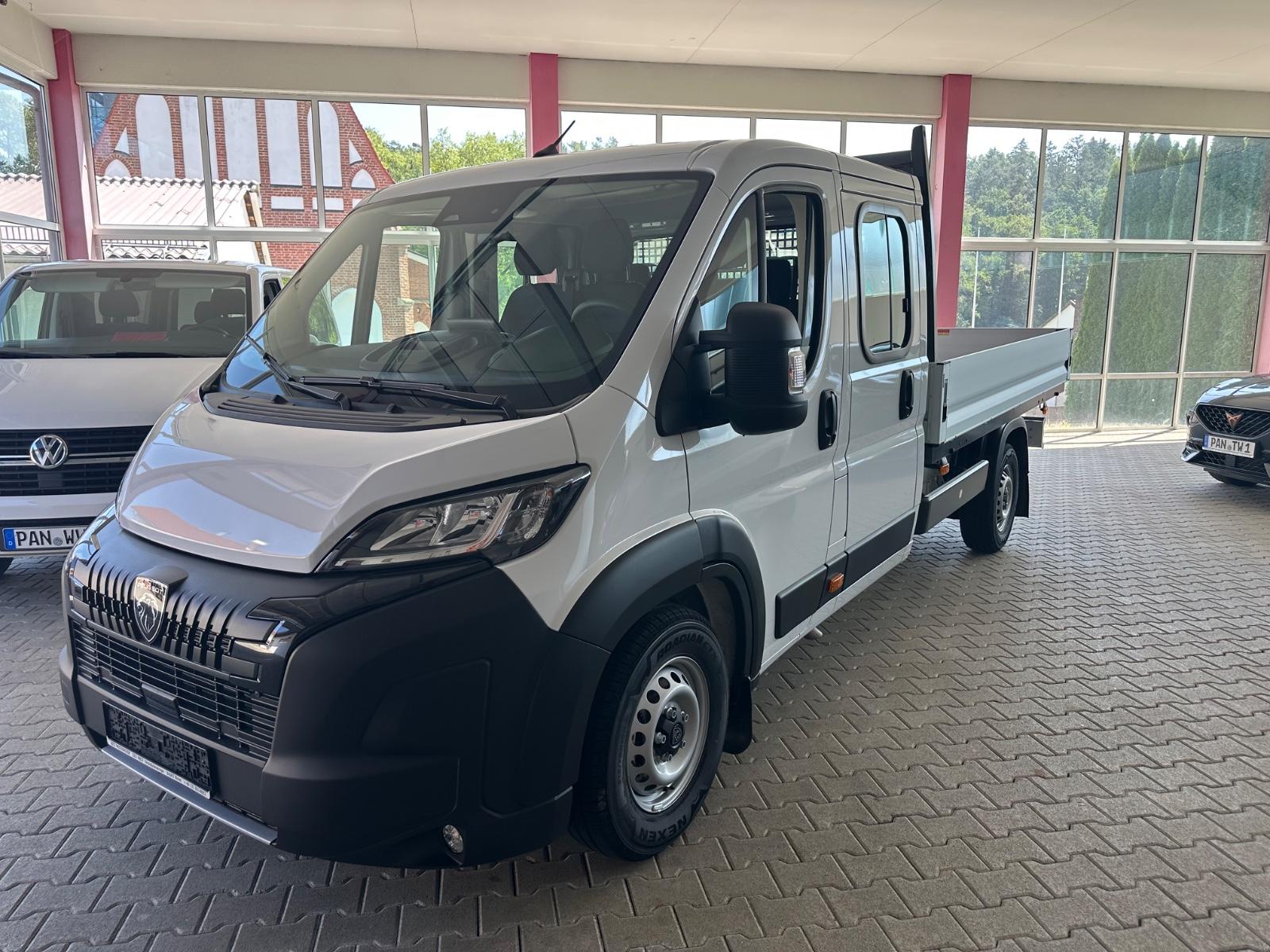 Peugeot Boxer Doka L4/5-Heavy-Neu Mod.-Kamera-Navi-7-Sit