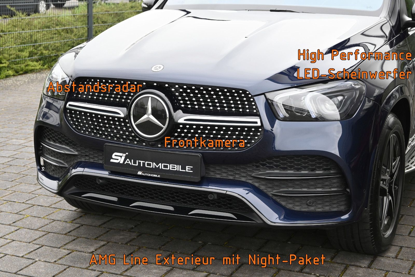 Fahrzeugabbildung Mercedes-Benz GLE 300 d 4M AMG Line °UVP 96.847€°ACC°AHK°360°